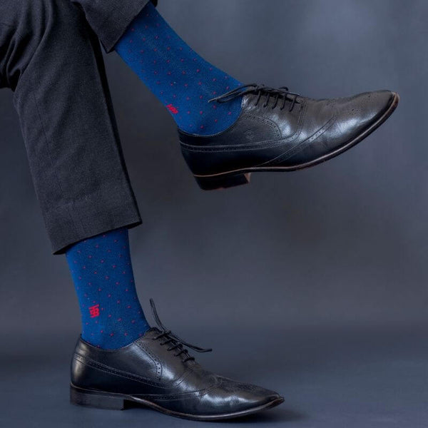 Premium Designer Socks For Men  Made with Scottish Lisle Cotton