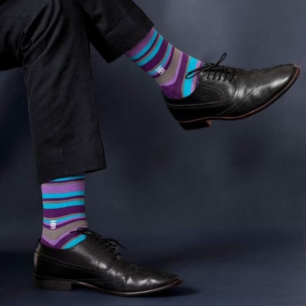 Premium Designer Socks For Men | Made with Scottish Lisle Cotton – SockSoho