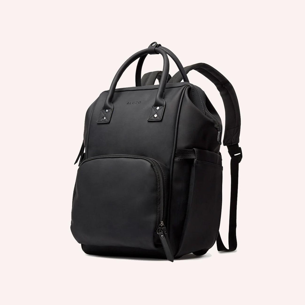 Aluxo Unisex Baby Bag Backpack - Black | the memo