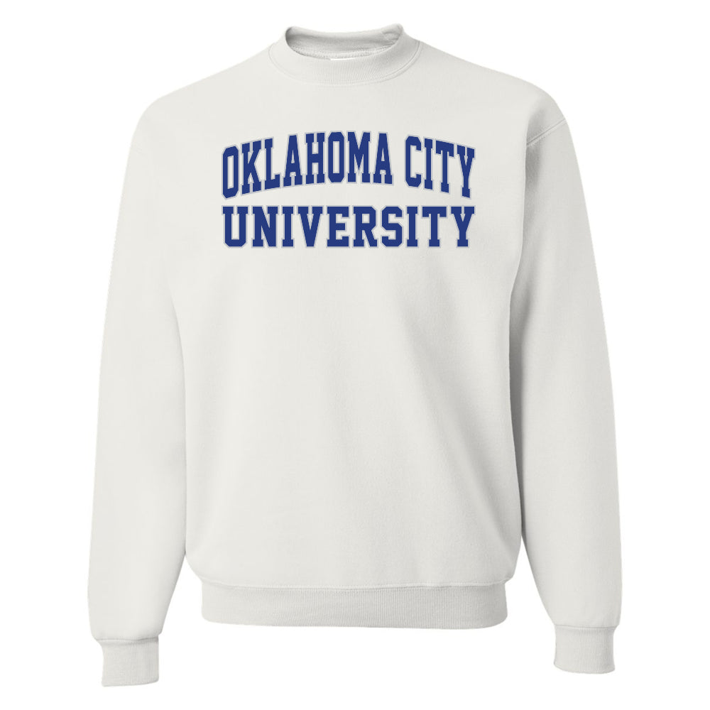 Core Crew Sweatshirt, White - Oklahoma City Univ Campus Sto product image