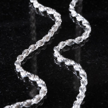 Sterling Silver Wheat Chain - 3.4mm – Maritime Supply Co