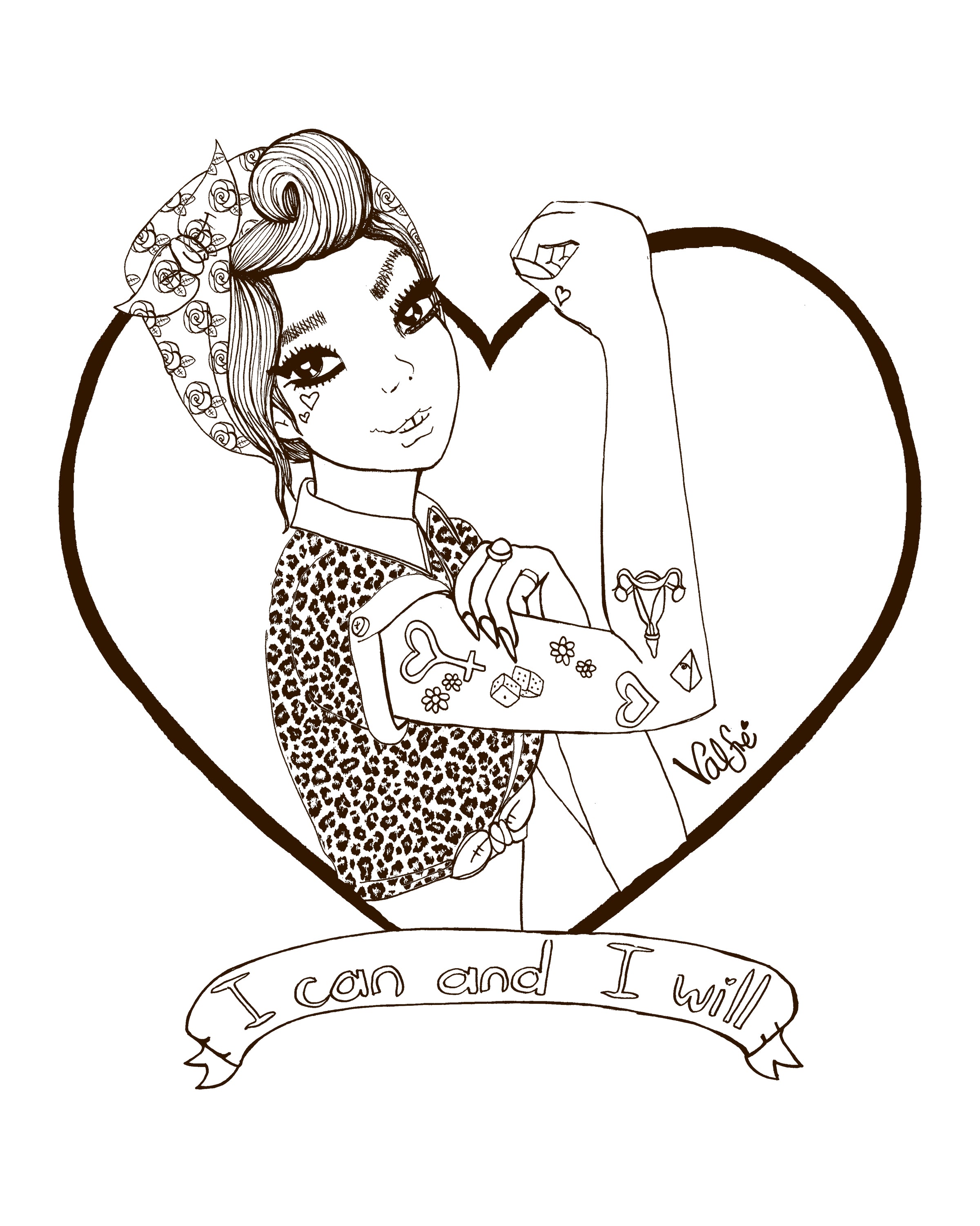Download #ValfreColorMe: Women's Month Themed Coloring Pages - Valfré