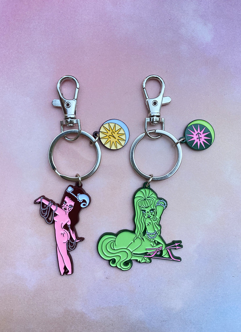 Celestial Aries Keychain