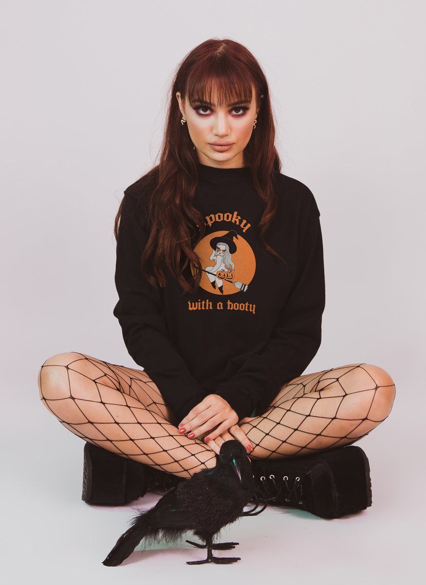 Spooky With A Booty Long Sleeve