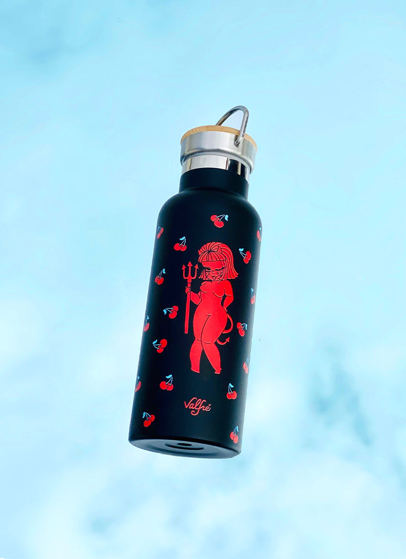 Cherry Lucy Water Bottle