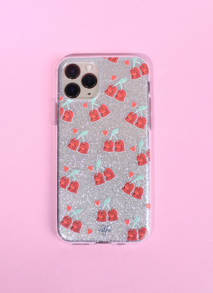 cases valfre iphone 11 Lucy â€“ Valfré Case Cherry Glitter