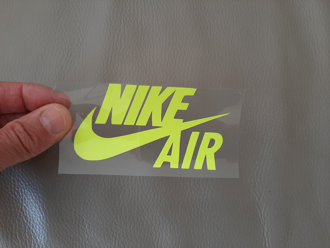 Seguir sensación saber Nike Air Logo Iron-on Sticker (heat transfer) – Customeazy