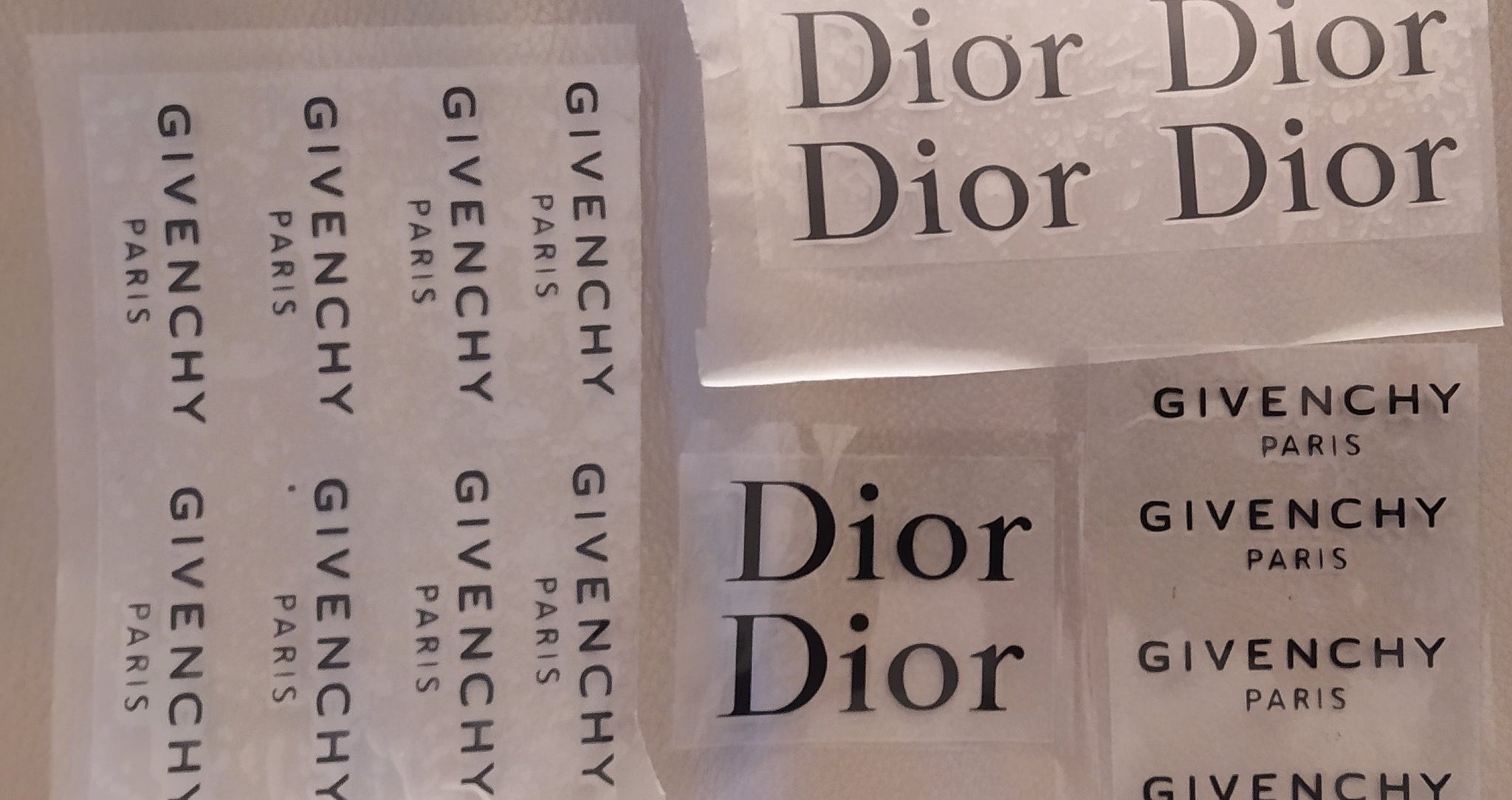 Dior Logo Iron-on Sticker (heat transfer) – customeazy