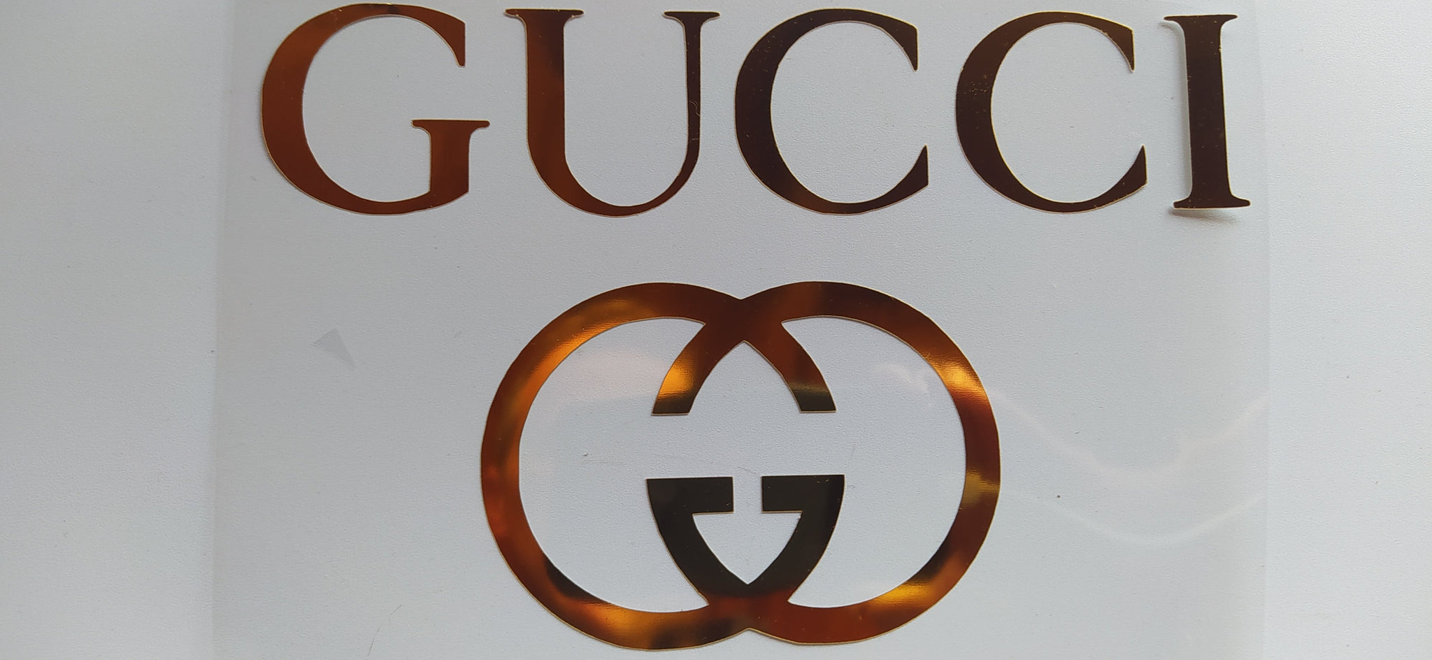 gucci logo iron on