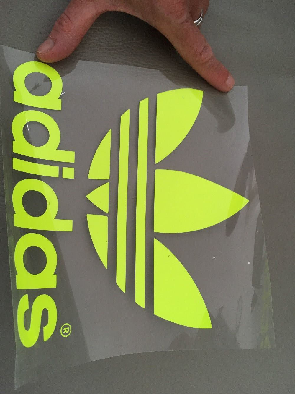 Adidas Trefoil Logo Iron-on Sticker (heat – Customeazy