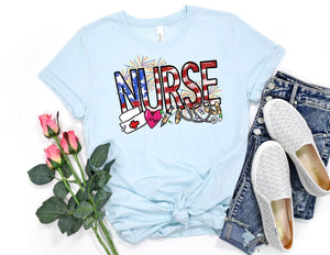 4th of July Nurse Shirt - Nurse Fourth of July Shirt - TheDaveyBoutique