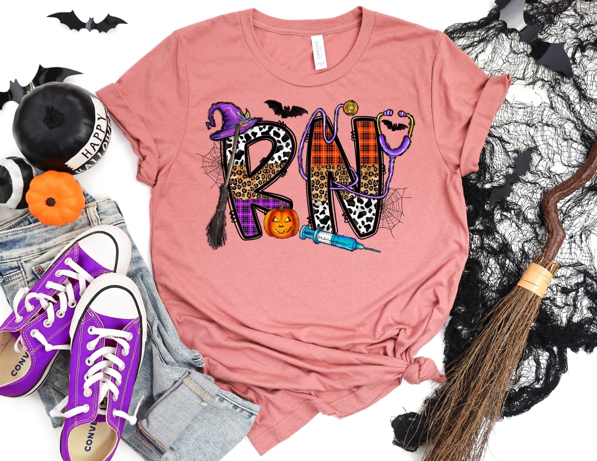 RN Halloween Shirt - Halloween Nurse Shirt