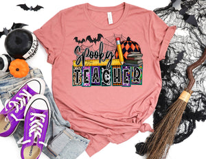 Spooky Teacher Shirt - Halloween Teacher Shirt - TheDaveyBoutique