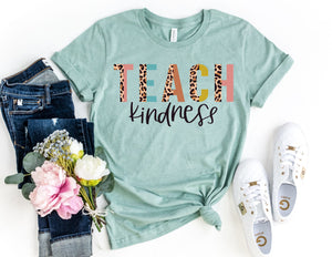 Teach Kindness Shirt - Teacher Shirt - TheDaveyBoutique