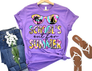 School's Out for Summer Shirt - Teacher Shirt - TheDaveyBoutique