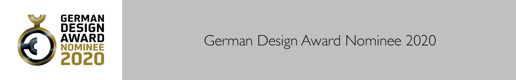 German Design Award Nominee 2020