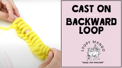 How to Cast On: Backward Loop Method