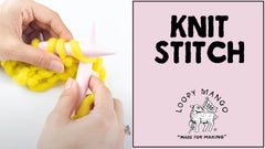 How to: Knit Stitch