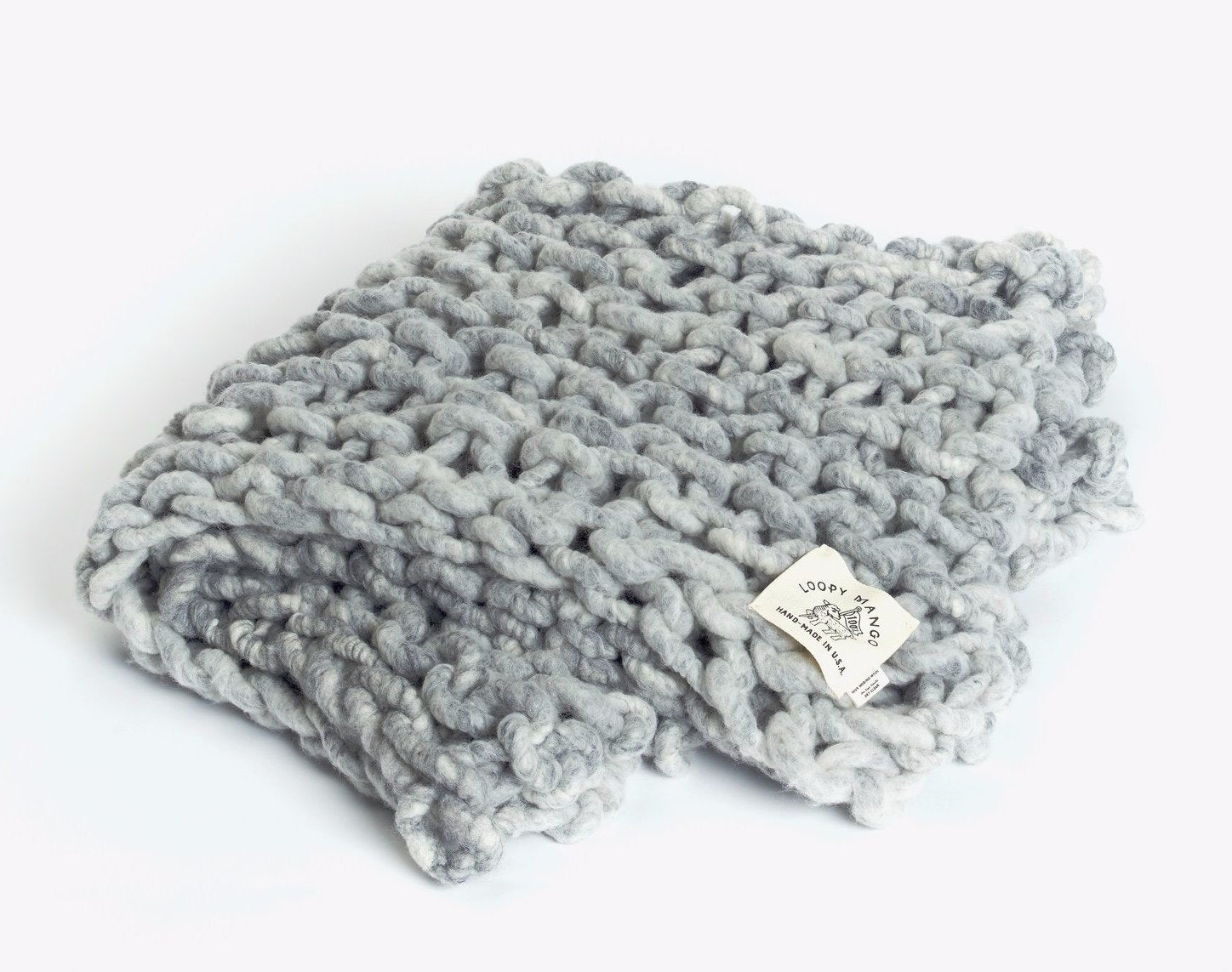 Nantucket Throw Super chunky knit blanket – Loopy Mango