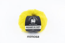 loopy mango mohair