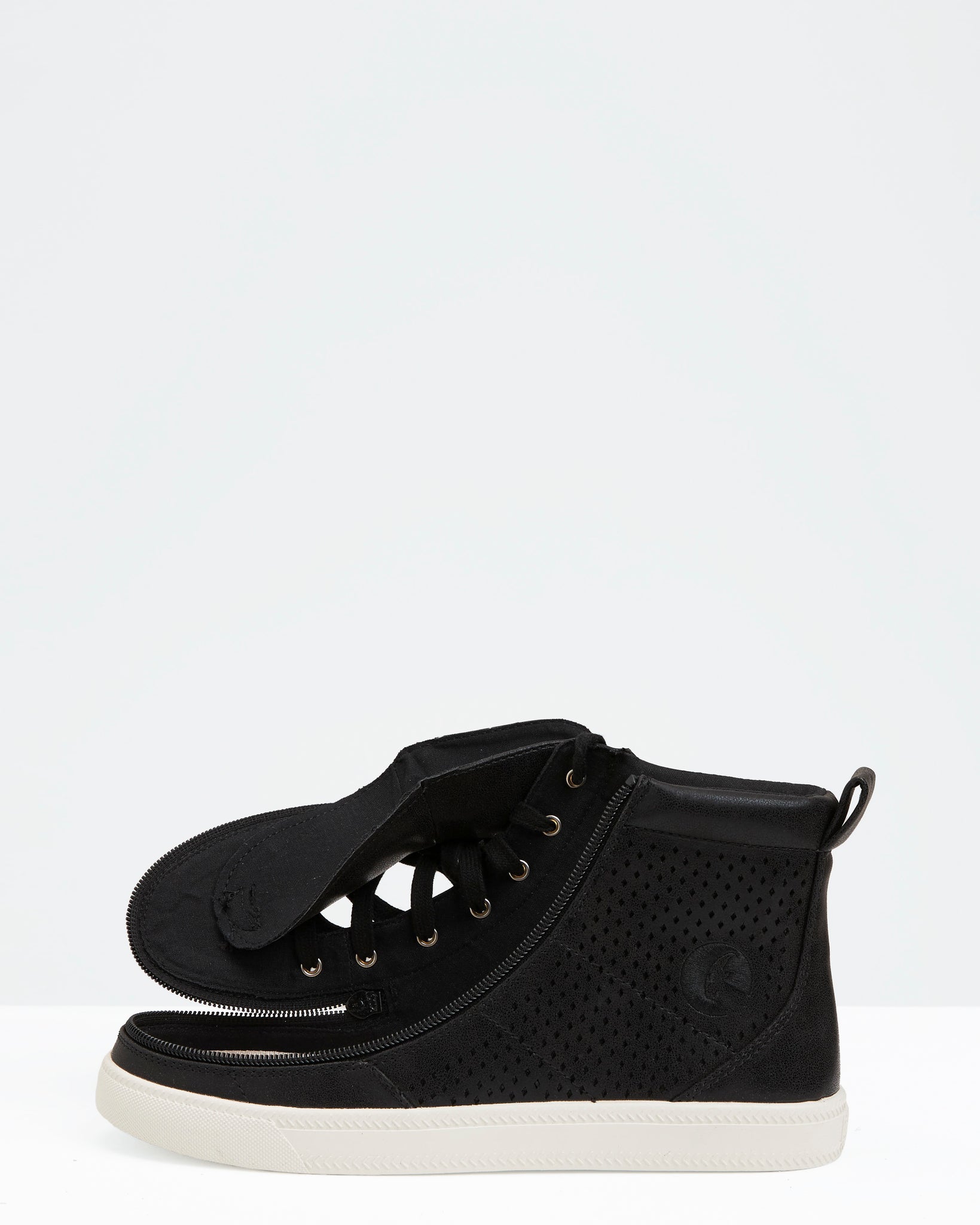 Classic High-Top Faux Leather Sneaker 