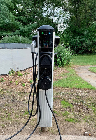 OpenEVSE Conversion of ChargePoint CT2000 dual port EVSE