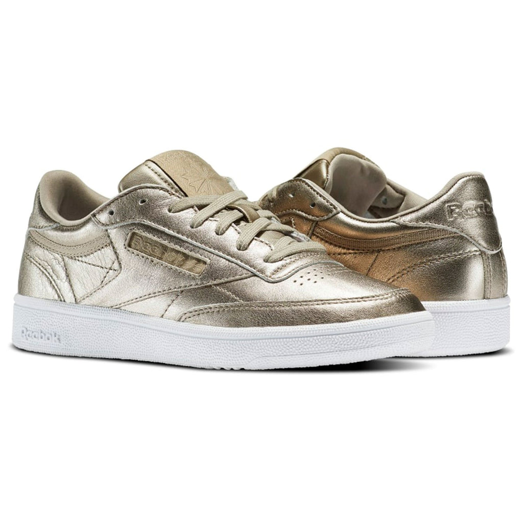 reebok club c hombre dorados