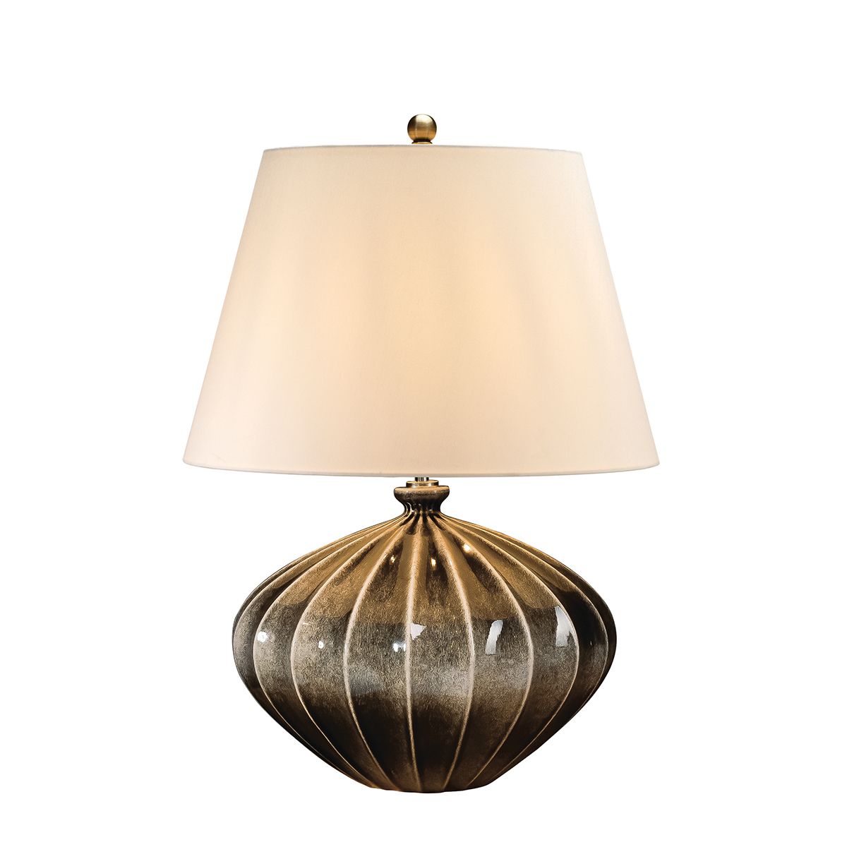 ePlafoniera - Porcelanowa lampa stołowa Pumpkin - Elstead (63cm, 1xE27)