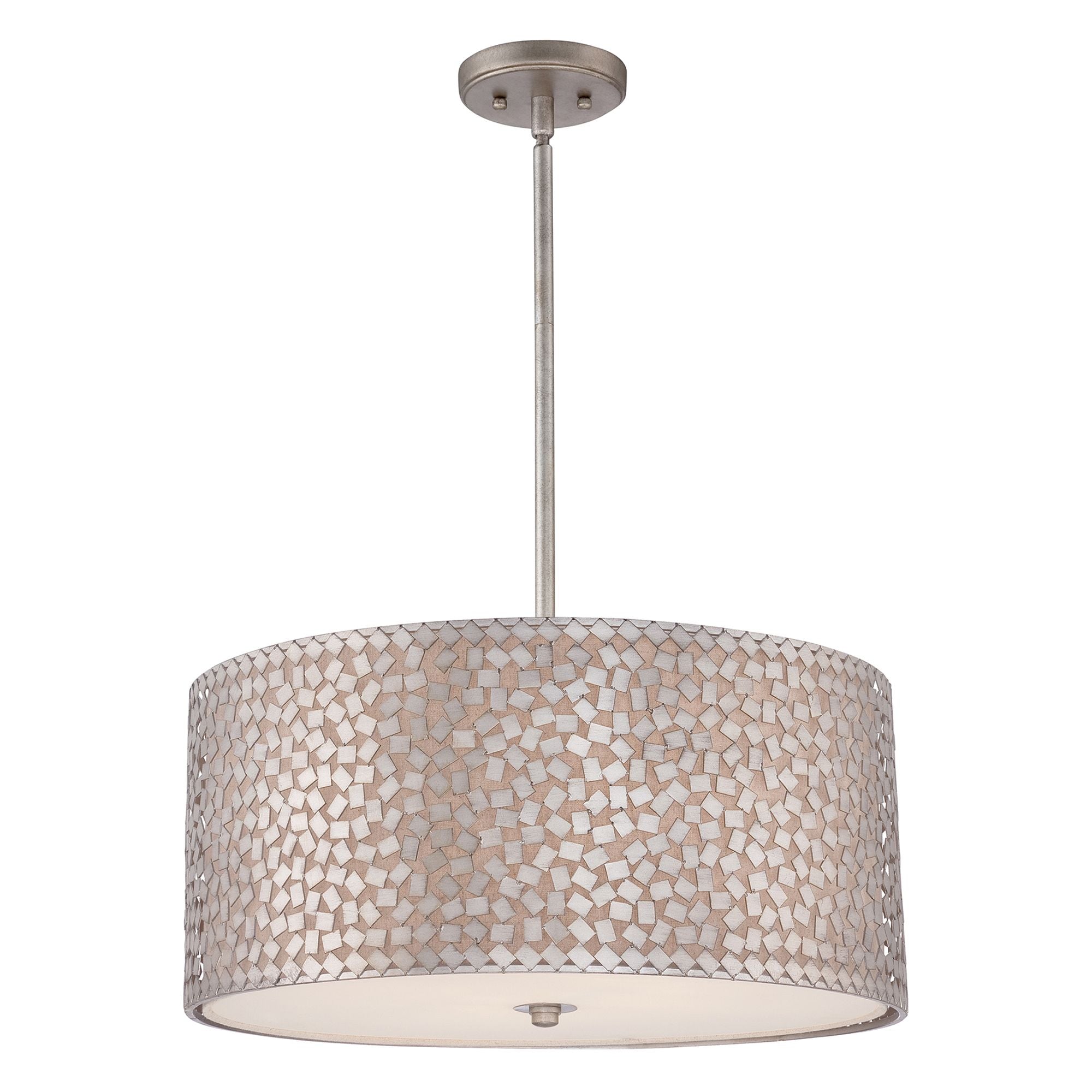 ePlafoniera - Dekoracyjna lampa wisząca (56cm) do salonu sypialni jadalni (4xE27) Quoizel (Confetti)