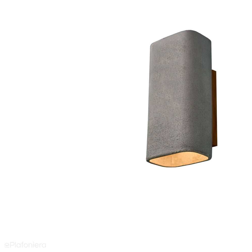 ePlafoniera - Настінний світильник з бетону Conteak LoftLight для спальні