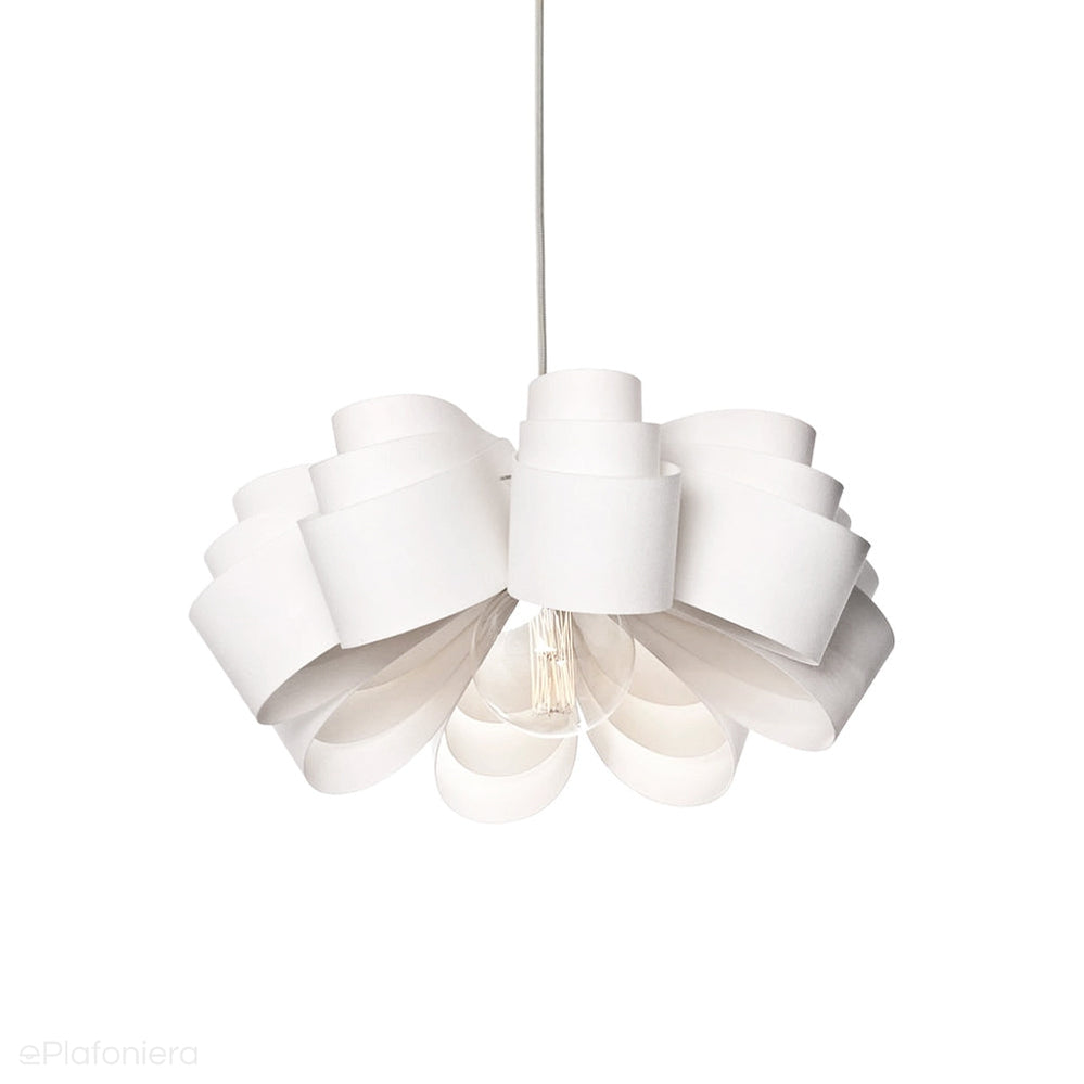 ePlafoniera - Żyrandol pokojowy lampa wisząca biała Fiora 50 LoftLight