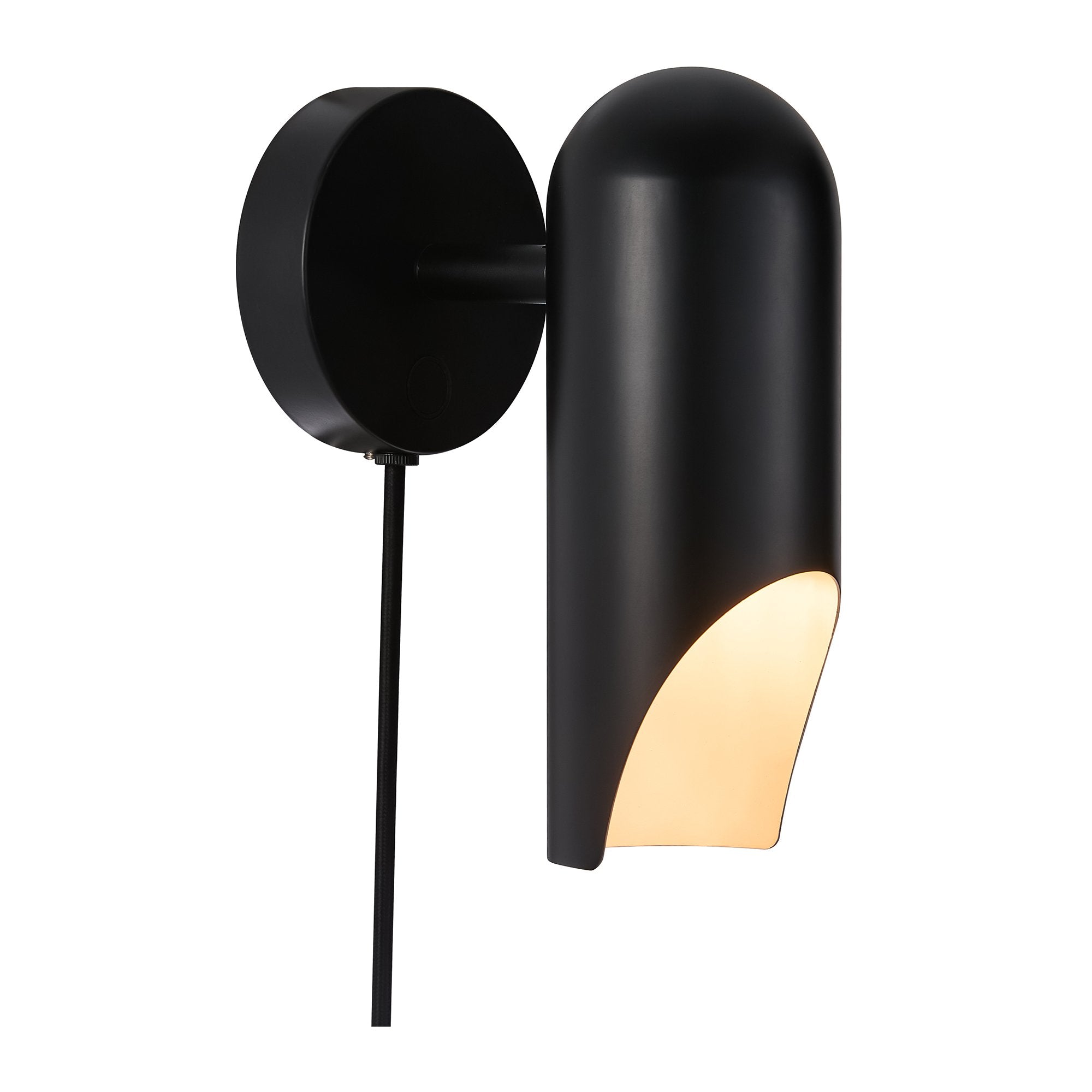 ePlafoniera - Rochelle | Чорний регульований настінний світильник в скандинавському стилі | Дизайн для людей