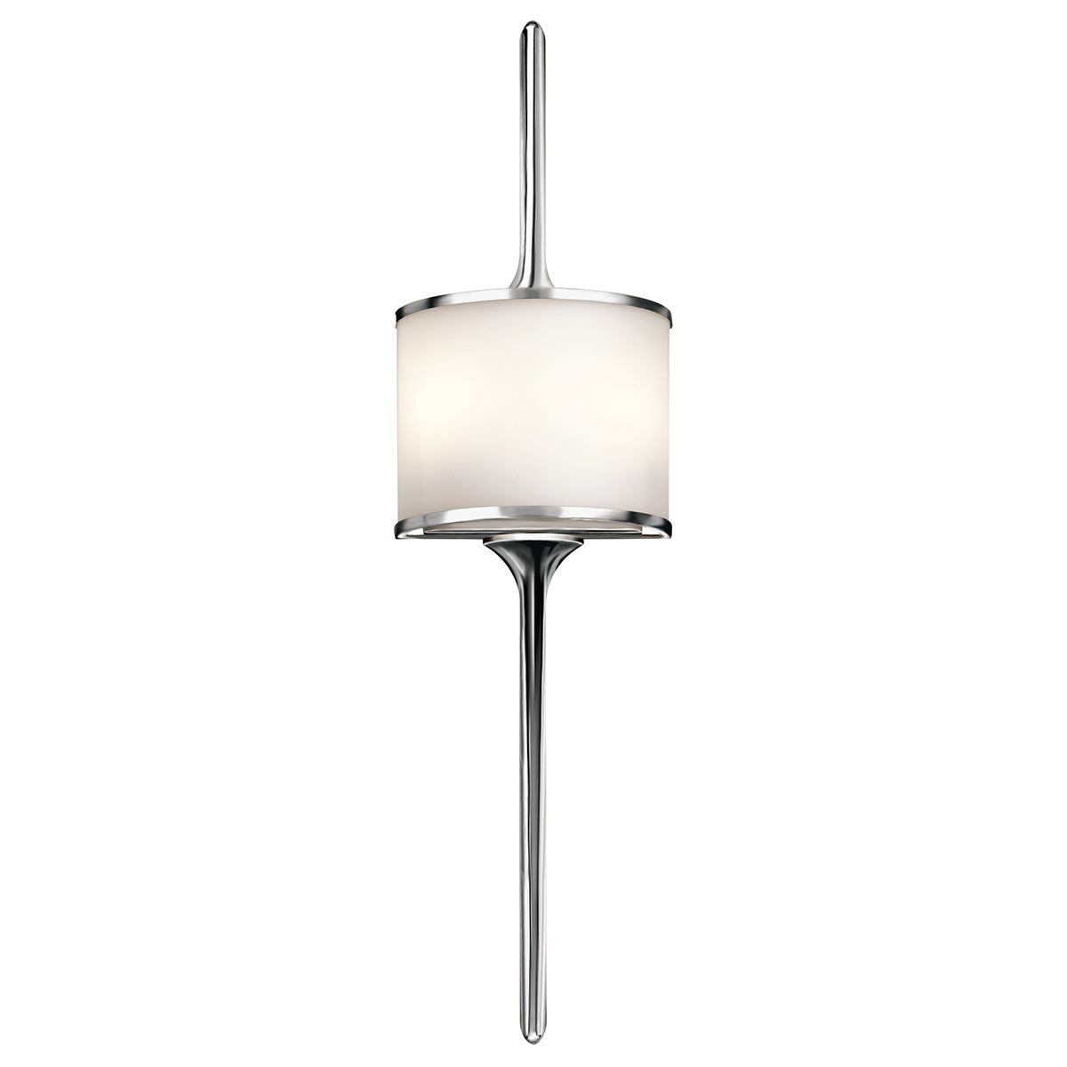 ePlafoniera - Настінний світильник для ванної, спальні, вітальні, висота 56/76 см (хром) (G9 2x4W) Kichler (Mona)
