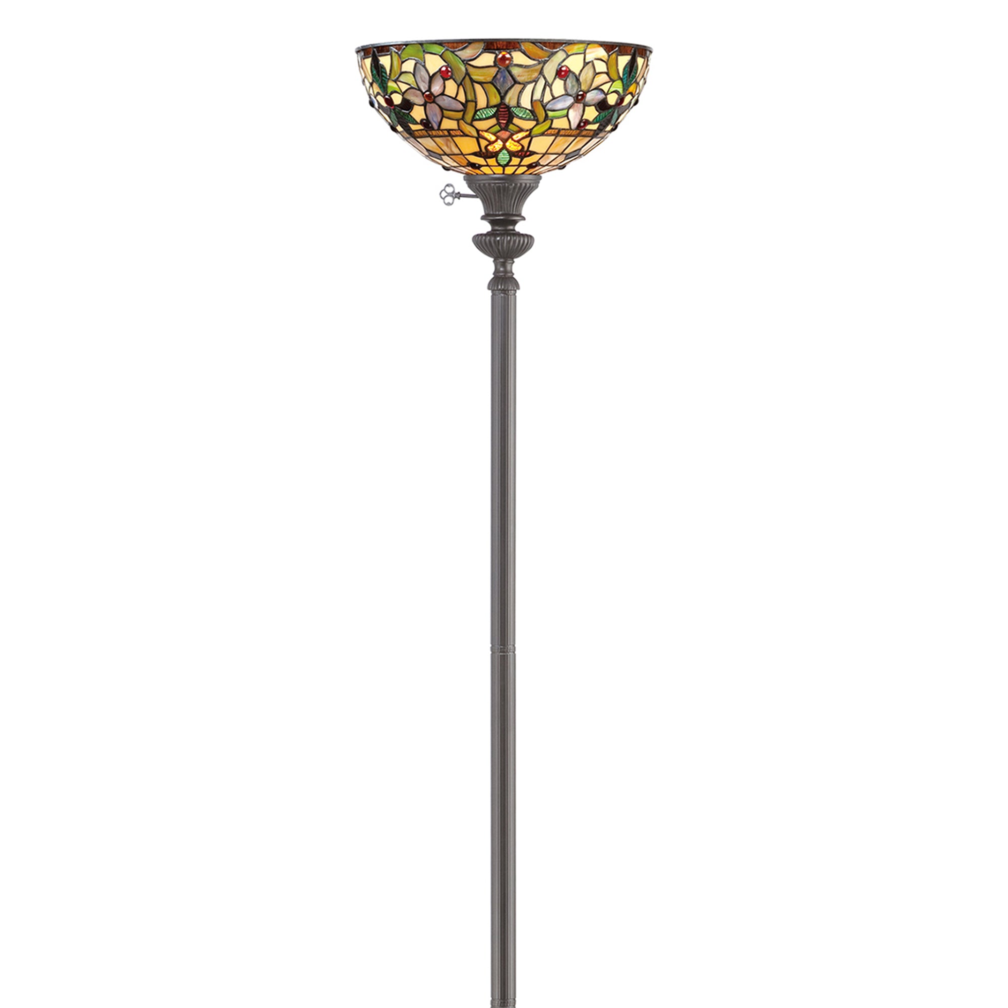 ePlafoniera - Tiffany lampa stojąca Kami, Quoizel