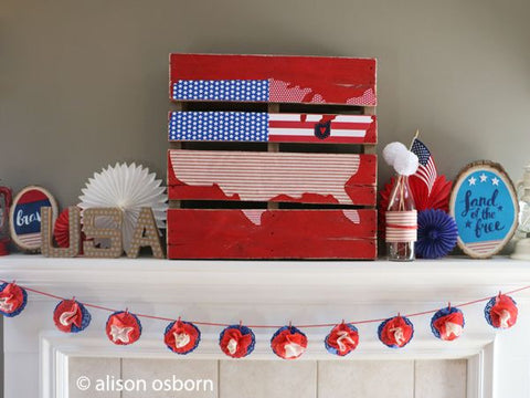 patriotic mantel ideas