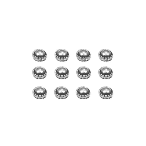 7gypsies Studs: Dome: Antique Silver – 1320LLC