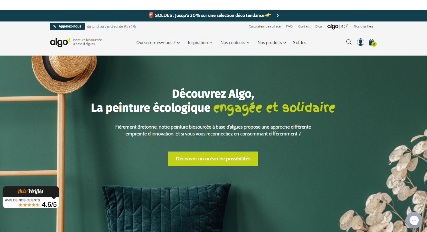 Boutique en ligne - Algo