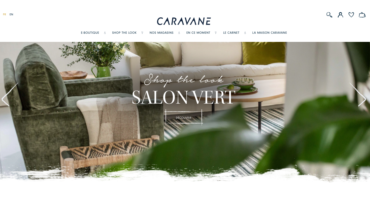 Boutique en ligne - Caravane