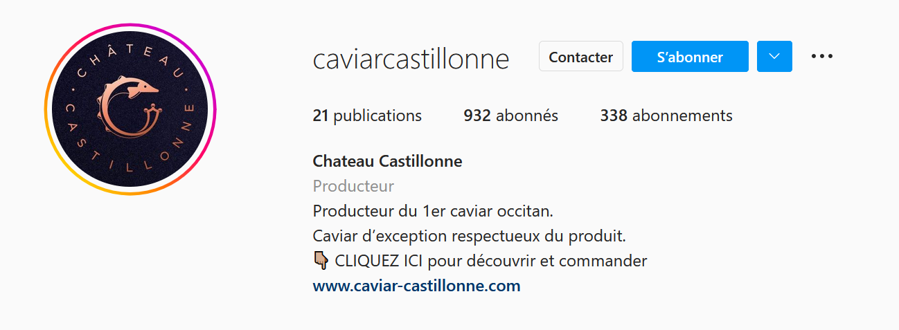 bio Insta Caviar Castillonne