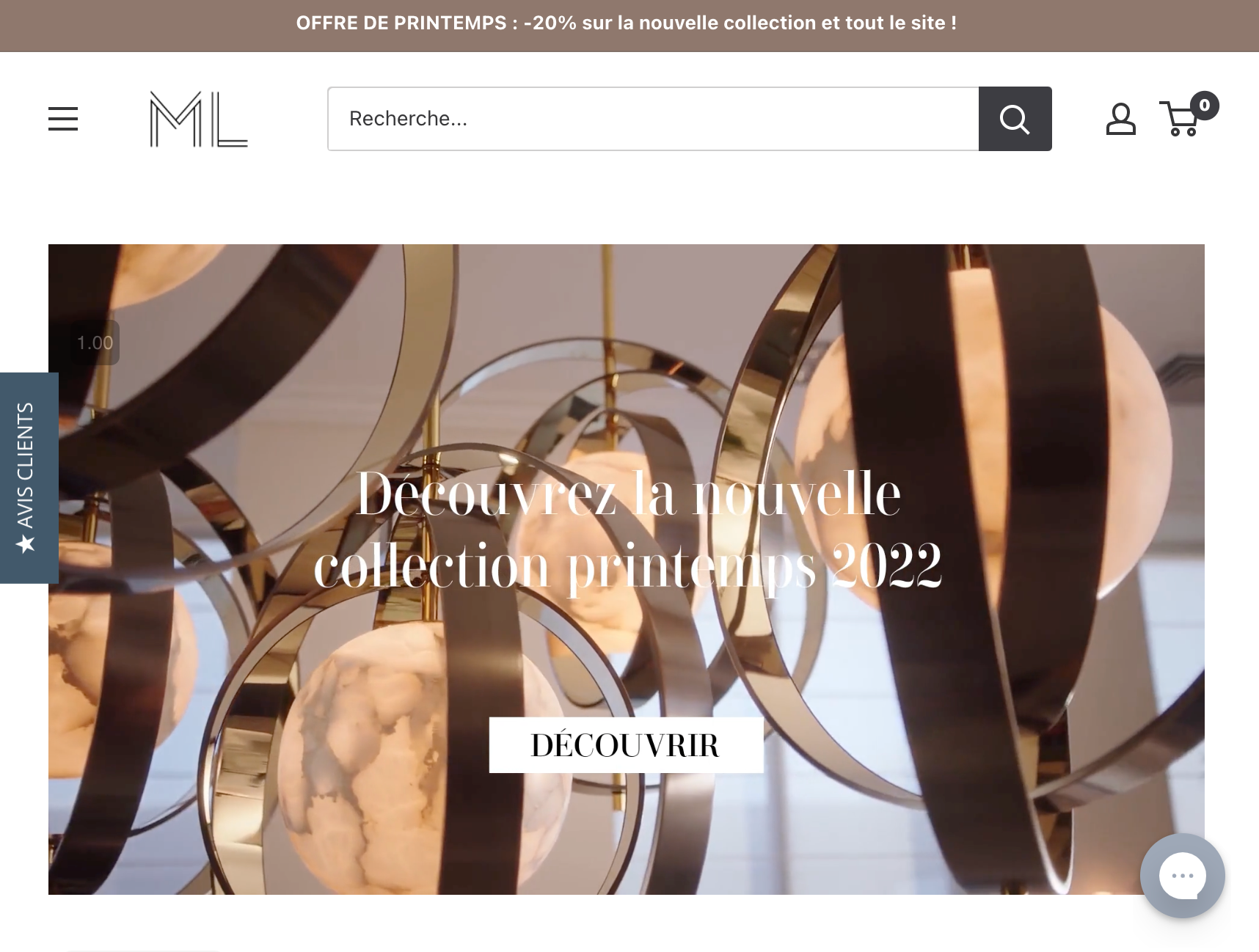 Boutique en ligne - Meuble Luxe