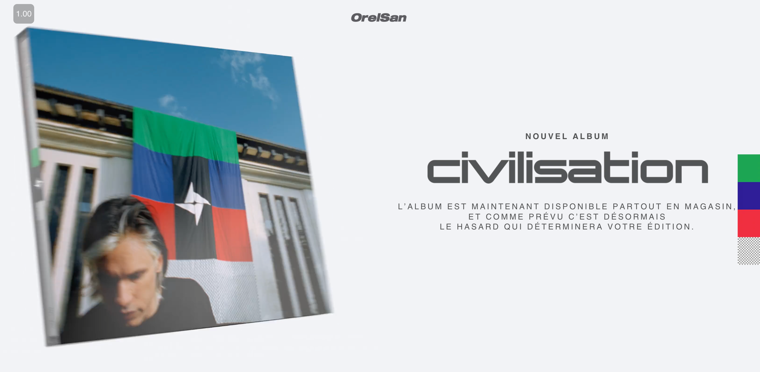 Boutique en ligne - Orelsan