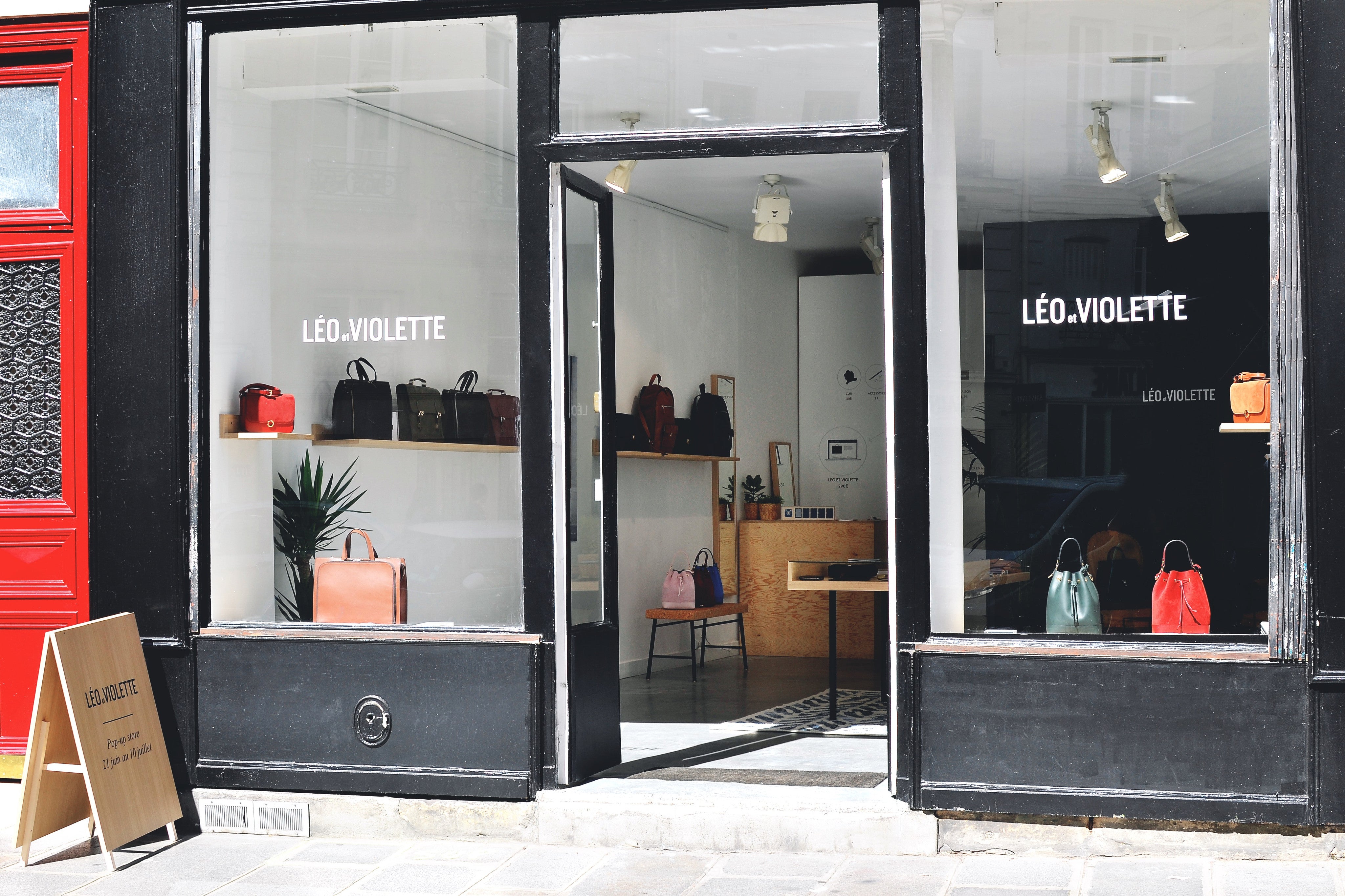 Photo du pop up store Léo et Violette à Paris