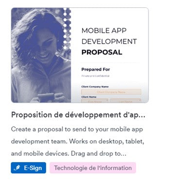 Proposition commerciale JotForm