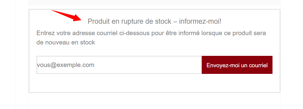 Formulaires abonnement par e-mail