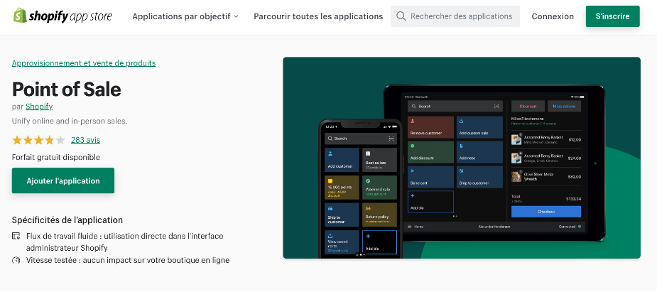 Shopify App Point of Sales