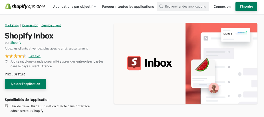 Shopify Inbox