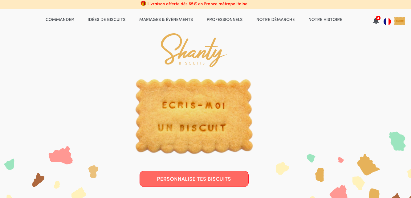 Boutique en ligne Shanty Biscuits 