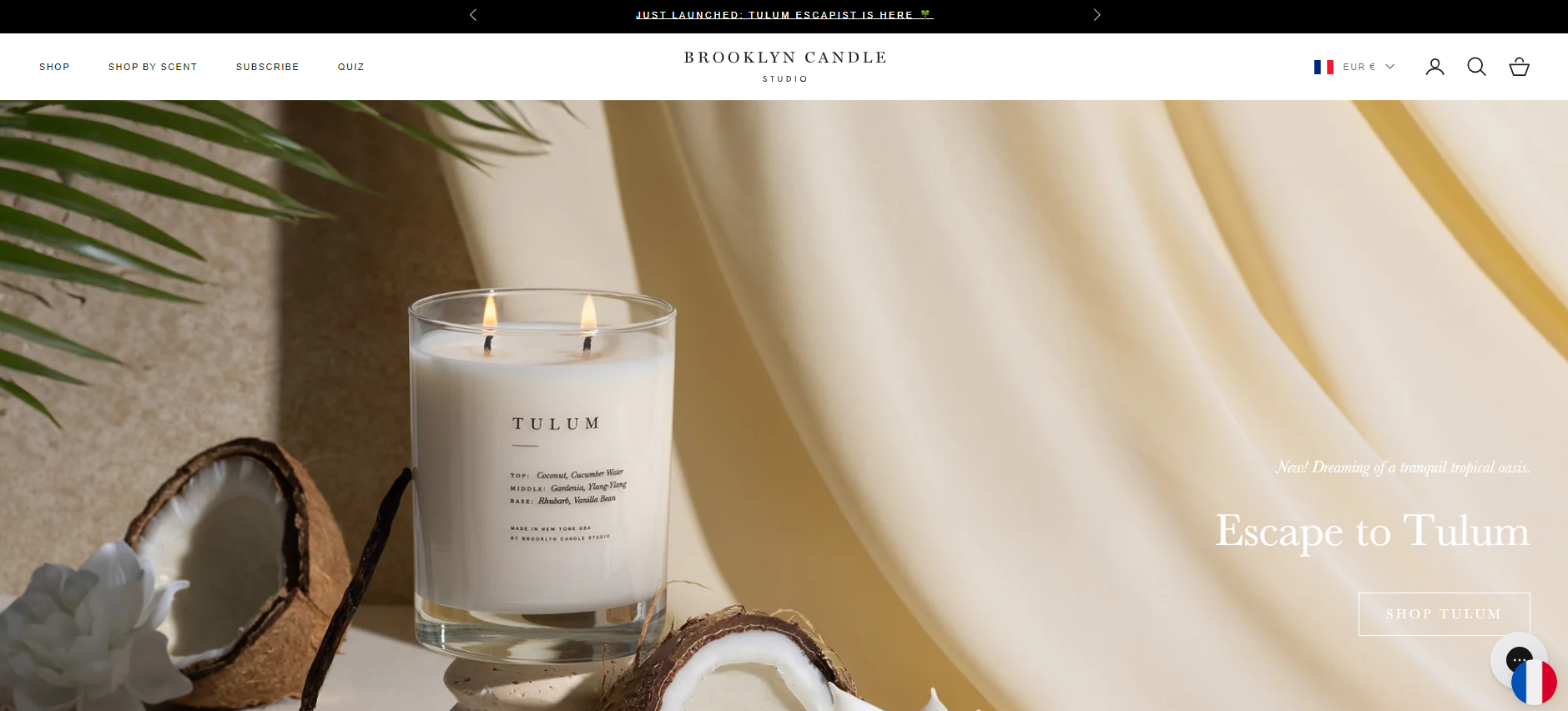 site brooklyn candle