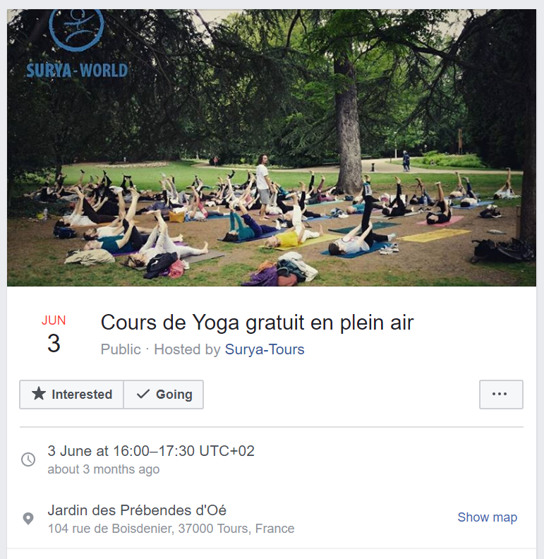 cours de yoga gratuits