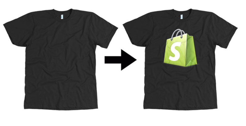 Créer des t-shirts avec Shopify